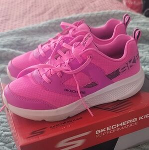 Skechers Kids Pink Sneakers